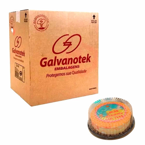 Embalagem Plastica G-37M Para Tortas 1,2KG Galvanotek