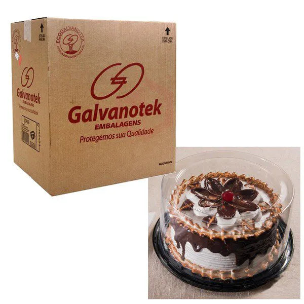 Embalagem Plástica Para Torta Linha G-56 Galvanotek